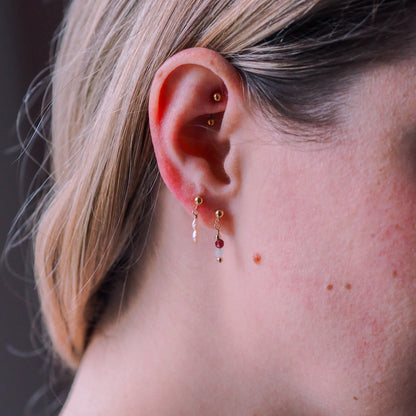 "Crystal Magic" - Ohrringe mit Kristallen, 14k Goldfilled