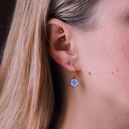"Mini Studs" - kleine Ohrstecker, 14k Goldfilled