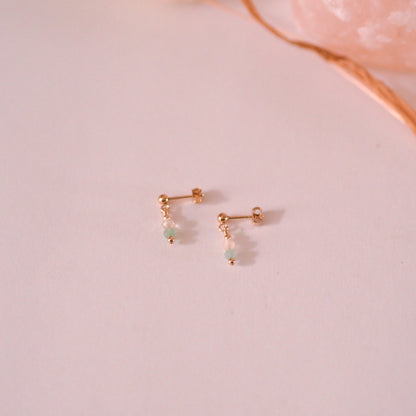"Crystal Magic" - Ohrringe mit Kristallen, 14k Goldfilled